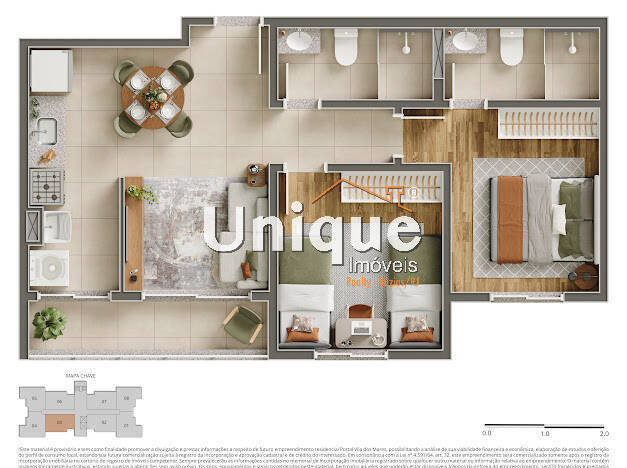 Apartamento à venda com 2 quartos, 48m² - Foto 12