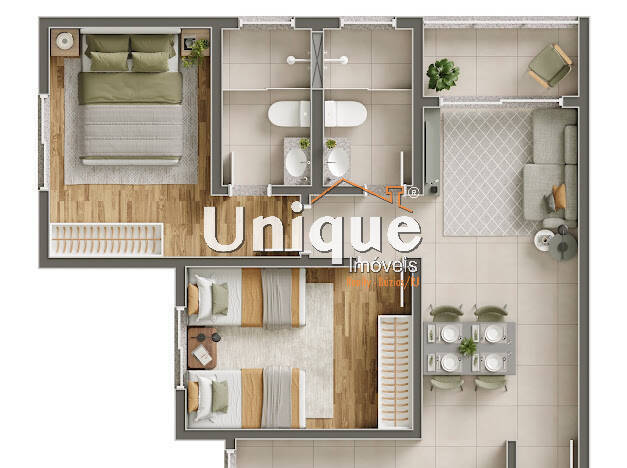 Apartamento à venda com 2 quartos, 48m² - Foto 18